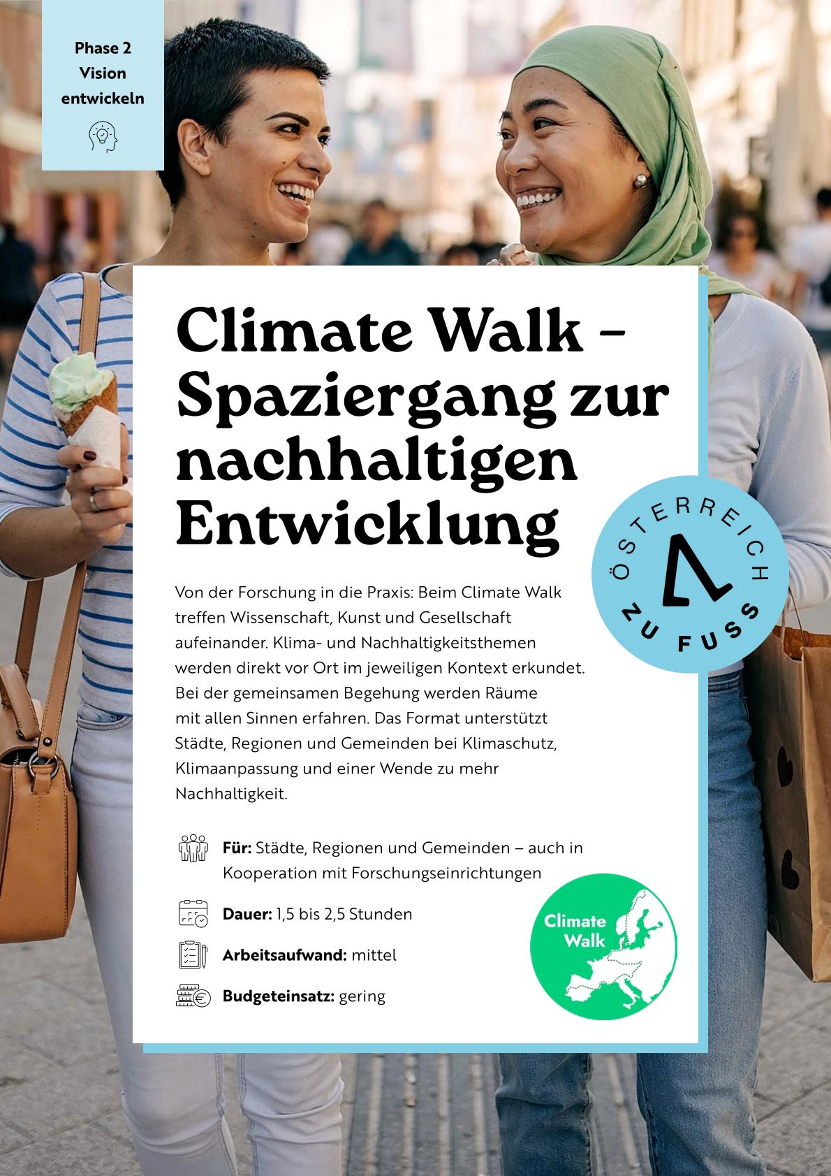 Steckbrief Climate Walke Steckbrief Climate Walke